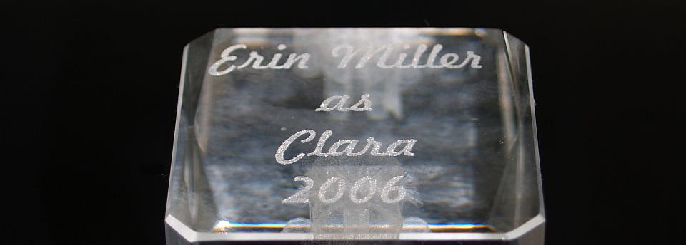 Laser Engraved Acrylic Award